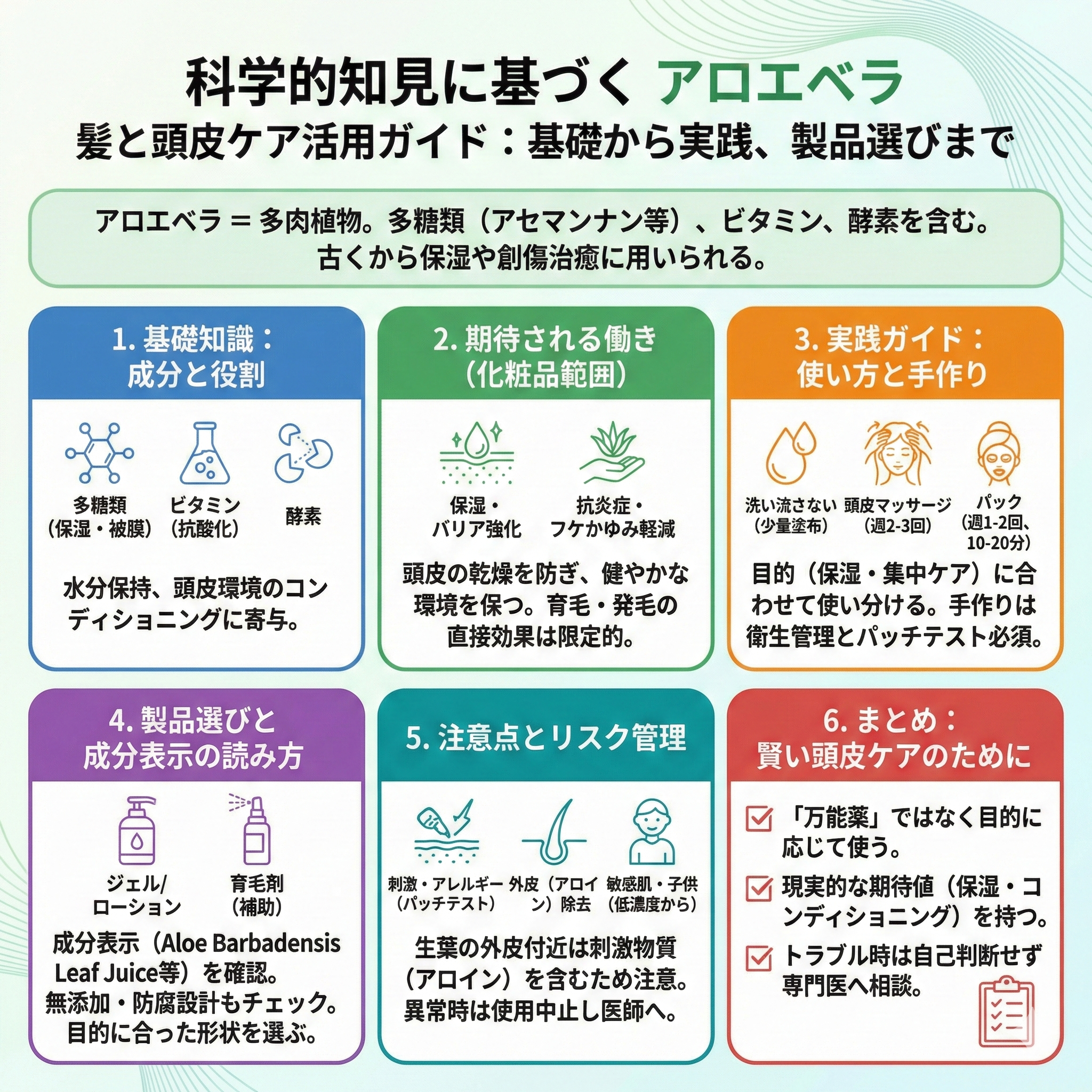 アロエベラとは？髪に塗る効果と正しい方法